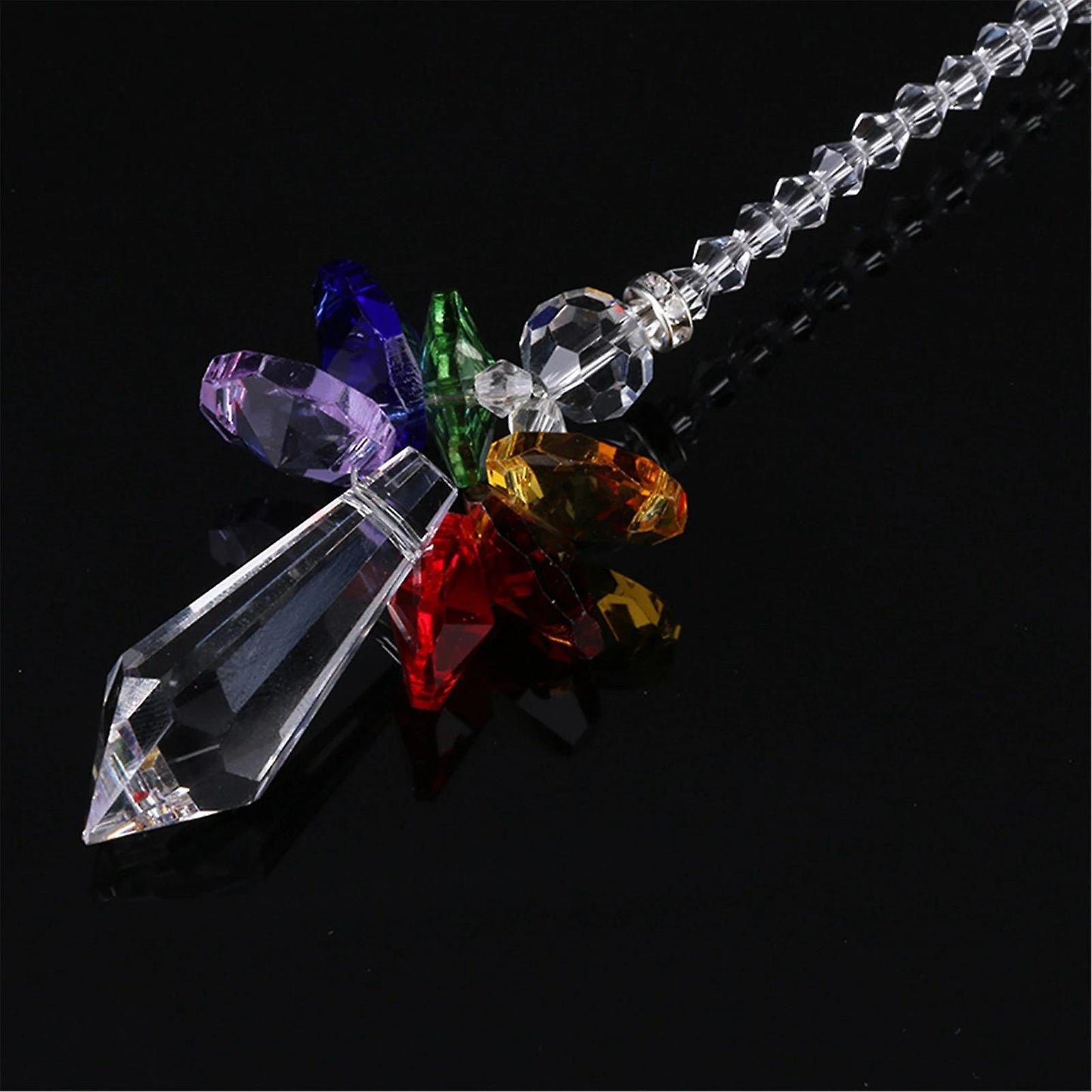 Angel Pendant for Auto Rear View Mirror Hanging Decor -transparent