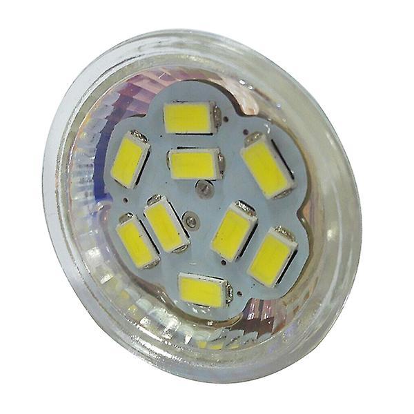 4w Gu4(mr11) Led Spotlight Mr11 9 Smd 5730 430 Lm Dc 12v, White