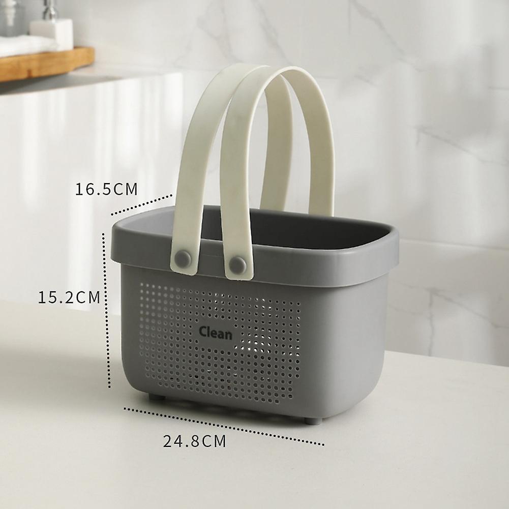 Bathroom Bathing Basket Washing Soap Cosmetic Shower Storage Basket C
