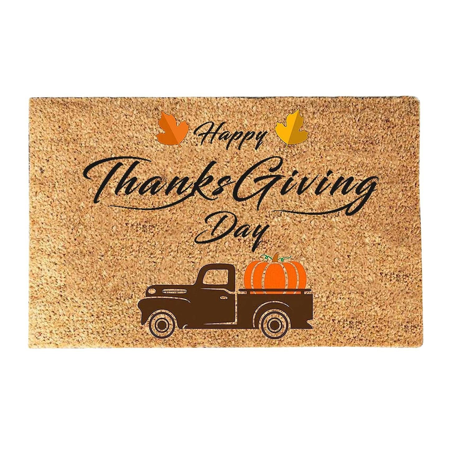 Thanksgiving Doormat Fall Autumn Door Mat Home Carpet 40x60cm B