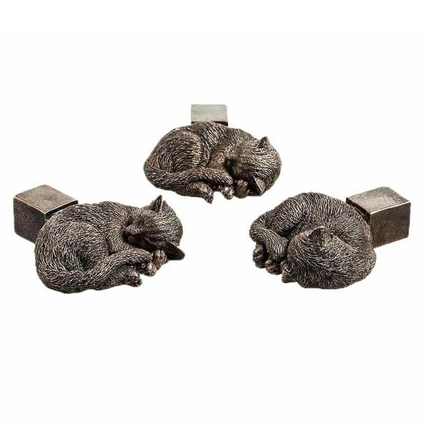 Cat Shaped Statue Flower Pot Feet Support Foot Garden Decor