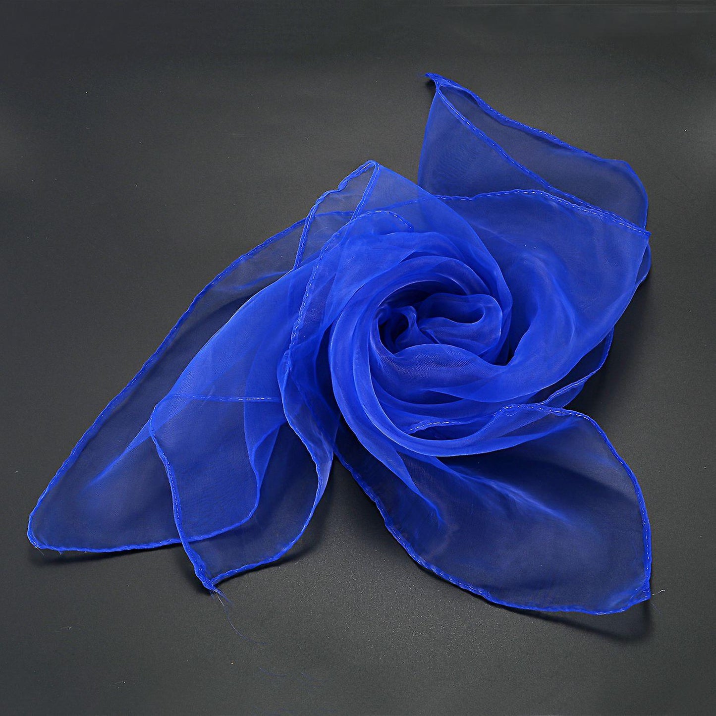 Plain Chiffon Neck Scarf Head Scarves 70 Cm X 70cm (watermelon Red)