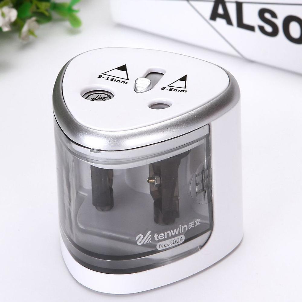 Tenwin Pencil Sharpener Electric, Mechanical Blade Container Battery