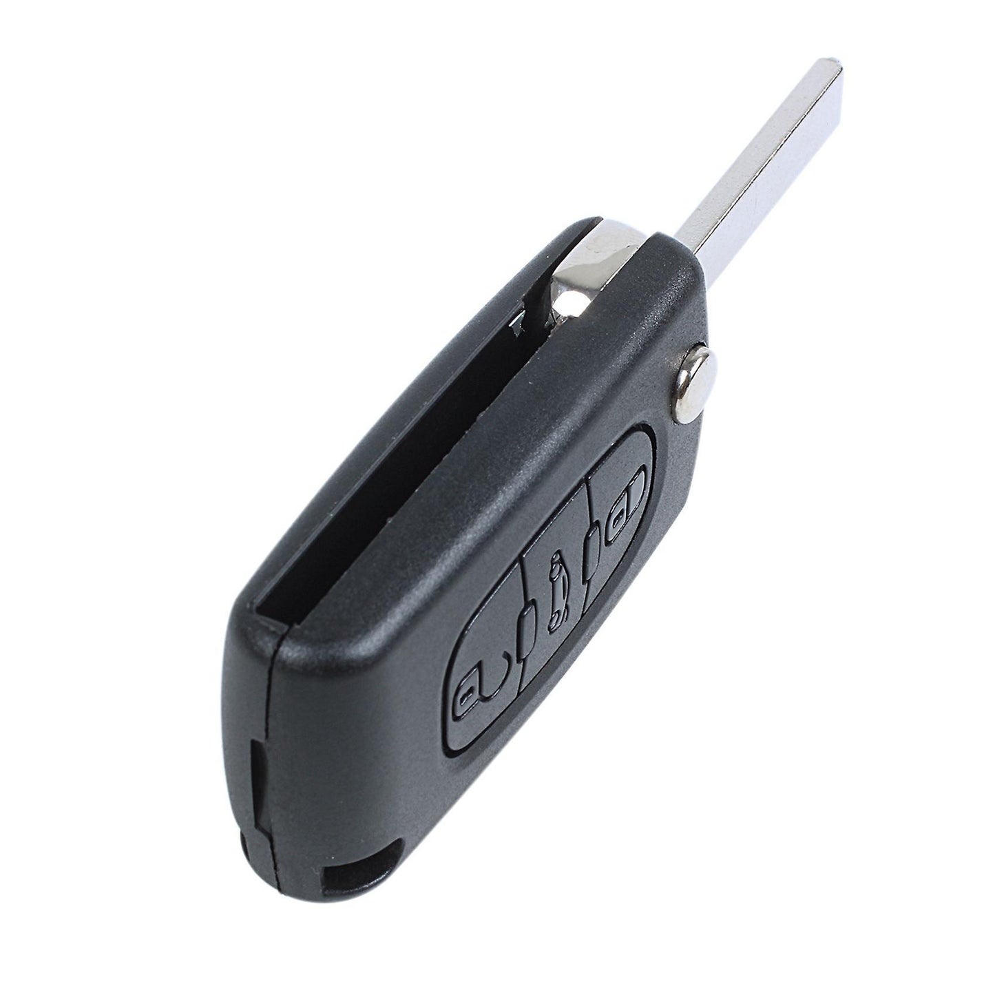 Cle Pour Peugeot 407 & 407 Sw Pliable 3 Boutons