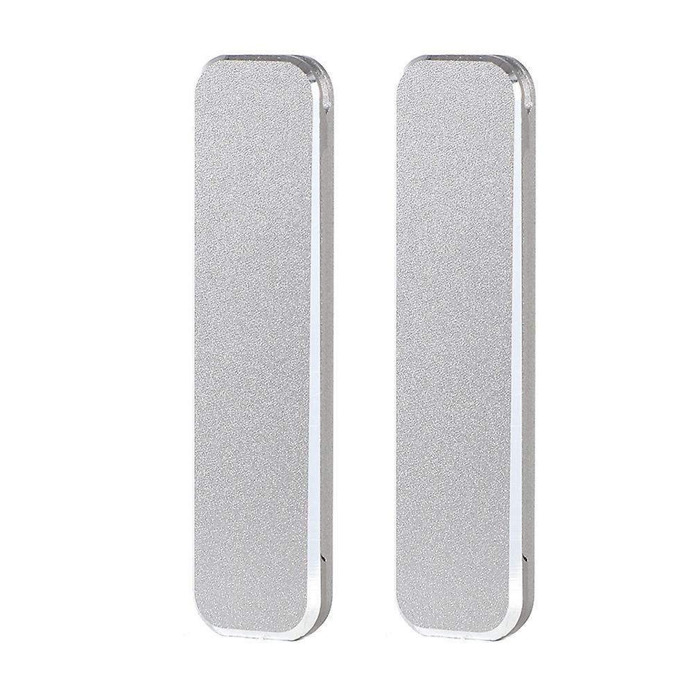 2pcs Adjustable Multi Angle Aluminum Mobile Phone Holder ,grey