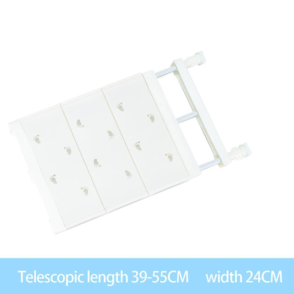 Retractable Airing Cupboard Storage Rack Shelf for Bookcase 24x39cm