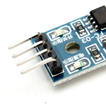5Pcs Speed Measuring Sensor Switch Counter Motor Test Groove Coupler Module Geekcreit for Arduino -