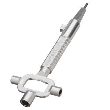 Sliver Locksmith Tool Multi Purpose Cylinder Gauge Cam Turner Spindle Turner