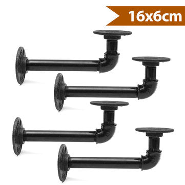 Wall Bracket Shelf Rack Retro Diaphragm Support Bracket For Bookshelf