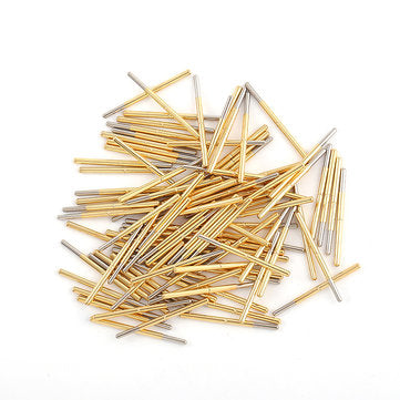 100 PCS P125-J Small Round Tead Test Spring Thimble Integrated Detection Probe Tool Accessories Test