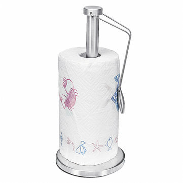 Bakeey Kitchen Storage Rack Paper Roll Towel Holder Bathroom Towel Tissue Shelf Self-adhesive Home O