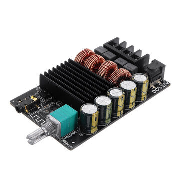 1002 HIFI 2x100W TPA3116 AUX+ bluetooth 5.0 HIFI High Power Digital Amplifier Stereo Board AMP Ampli