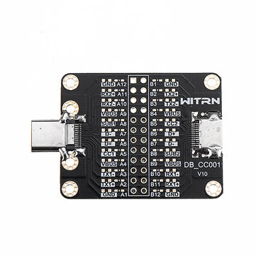 WITRN-CC001 TYPE-C Male to Female Connector  TYPE-C Adapter Board Test Fixture Module