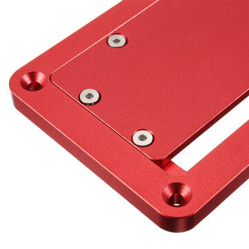 Electric Circular Saw Flip Cover Plate Flip-Floor Table Cover Plate Adjustable Aluminium Router Inse