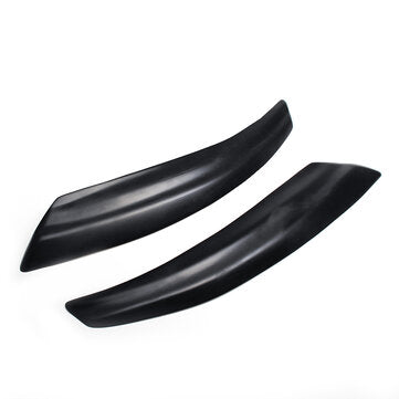1 Pair Gloss Black / Matte Black Car Headlight Eyelids Eyebrow Brow Cover Fo... (COLOR.: MATTEBLACK)