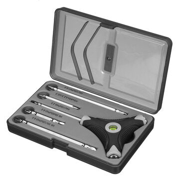 10 In 1 Household Precision Screwdriver Set With Spirit Level Strength Saving Structure Screw Driver