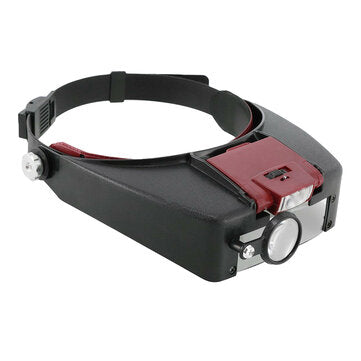 1.5X 3X 6.5X 8X LED Watch Maintenance Magnifying Glasses For Reading Optivisor Magnifying Glass Loup