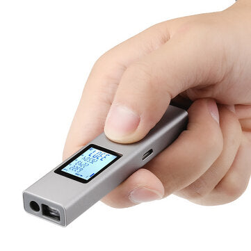 ATuMan DUKA LS-1 Intelligent USB Rechargeable Digital Laser Rangefinder Distance Meter Range Finder