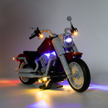 DIY LED Light Lighting Kit ONLY For LEGO 10269 Creator Expert For Harley Davidson