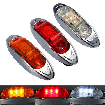 Waterproof 12V LED Side Marker/Clearance Light for Truck/Trailer (COLOR.: AMBER)