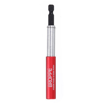 BROPPE CR-V 80mm Adjustable Screwdriver Bit Extension Rod 1/4 Inch Hex Shank Quick Connect