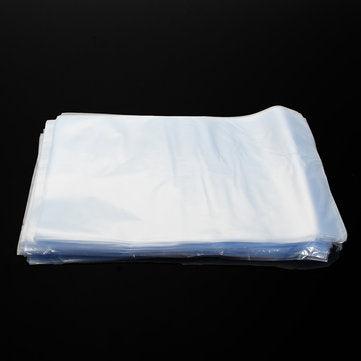 100pcs Heat Shrink Bag Wrap Film Packaging Seal Gift Packing PVC Shrinkable