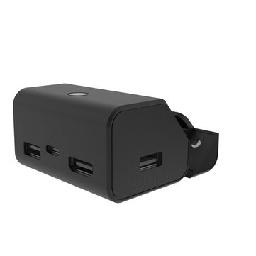 YD05-01 HD Switch Video Converter Folding Converter Base Aluminum Alloy Video Converter for Nintendo
