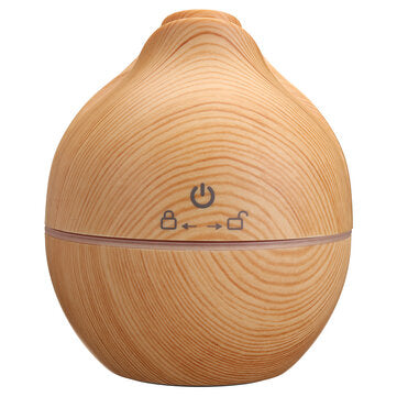 7 Colors LED Ultrasonic Aroma Humidifier Air Aromatherapy Essential Oil Diffuser (TYPE: K10)