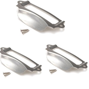 Silver Kitchen Drawer Cupboard Label Pull Cabinet Frame Handle Name Card Holder
