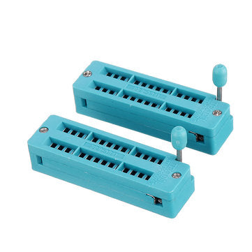 10pcs IC Lock Seat Zif Socket Test Universal zif Sockets 28Pin Narrow