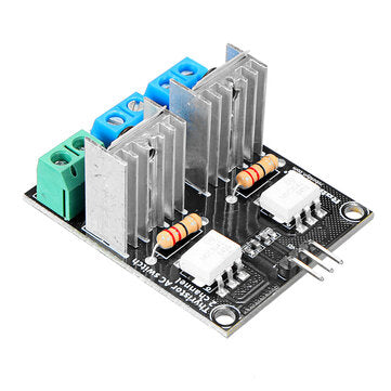 RobotDyn AC 220V/110V 5A 2 Channel 3.3V/5V Thyristor AC Switch for Microcontrollers