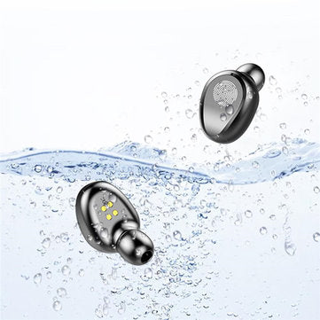 [bluetooth 5.0] F9 Mini Graphene Earphone True Wireless Digital Display Hi-Fi Headset Smart Touch Wa
