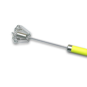 Honana Manual Self Turning Stainless Steel Miracle Push Magic Whisk Egg Beater Speed Kitchen Tool