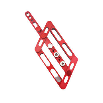 Woodworking Three-In-One Hole Punch Locator Hole Opener Round Dowel Locator Vertical Drill Woodworki