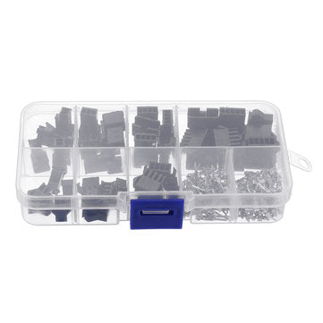 600pcs 2.54mm Dupont Terminal Male/Female Pin SM2.54 Cable Plug 2/3/4/5 Pin Electrical Jumper Header