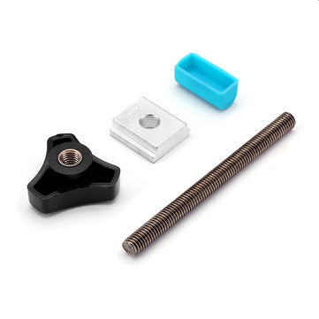 Drillpro Quick Acting Hold Down Clamp Set Woodworking Clamp for Woodworking T-Track T-Slot Clamp