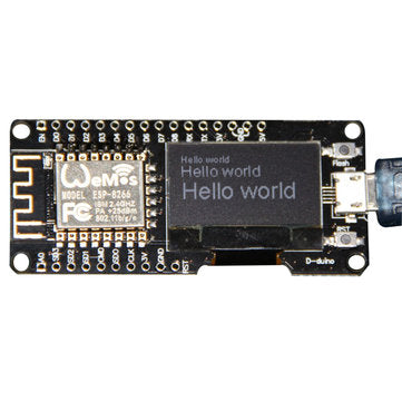 Nodemcu Wifi And NodeMCU ESP8266 + 0.96 Inch OLED Module Development Board Geekcreit for Arduino - p