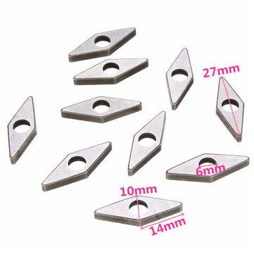 10pcs SV1603 Carbide Insert Shim Seats For VNMG160404/08/12/16 Tool Holder