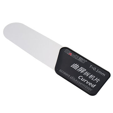 5Pcs 0.1mm Ultra Thin Phone Pry Spudger Disassembling Card Dedicated for Curved Screen for Samsung i