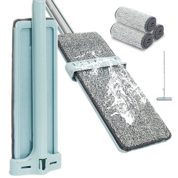 Free Hand Washing Lazy Mop Magic Cleaner Self-wring Squeeze Household Automatic Dehydration Telescop