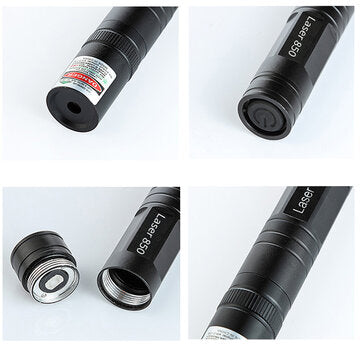 XANES 850 532nm Powerful Green Laser Pointer Long Range Laser Flashlight Suit with 16340 Li-ion Ba