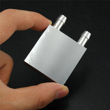 40x40x12mm Aluminum Water Cooling Block For CPU Graphics Radiator Heatsink