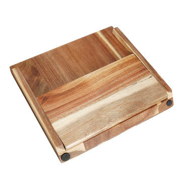 Wooden Magnetic Knifes Holder Block Kitchen Cookware Cutlery Storage Organizer Kitchen Storage Conta