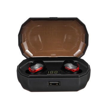 [bluetooth 5.0] True Wireless Earbuds TWS Stereo Bilateral Calls IPX7 Waterproof Earphone Headphones