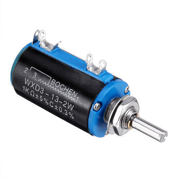 WXD3-13-2W Precision Potentiometer 1K 1K Ohm Wirewound Multi-Turn Potentiometer