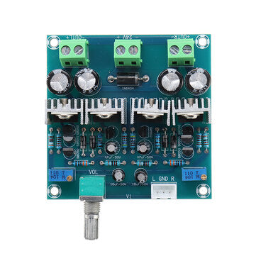 XH-A851 DC24V TIP41C TIP42C Dual Channel Class A Analog Amplifer Module 15W x 2 Audio Digital Amplif