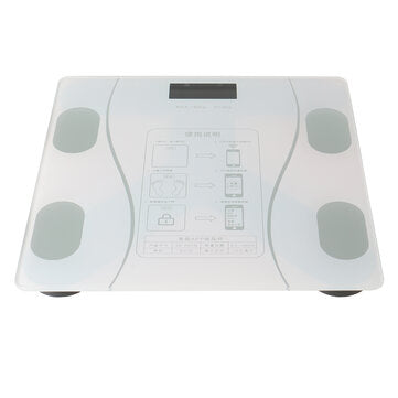 Bakeey Smart Body Fat Scale Electronic Weighing Scale Home USB... (TYPE: BATTERYTYPE | COLOR: WHITE)