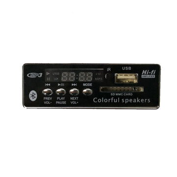 USB Bluetooth Hands-free MP3 Player Integrated MP3 Decoder Board Module Radio FM Remote Control USB