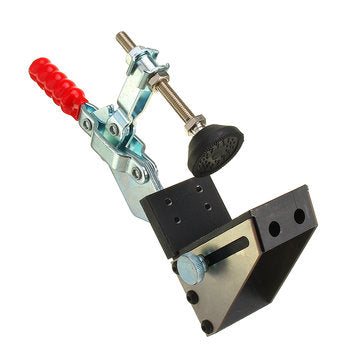 Wood Oblique Hole Locator Kit Pocket Hole Jig with Clamp Joinery Drill Guide Master Kit Woodworking