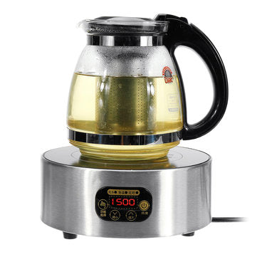 Portable Electric Hot Plate Teapot Induction Cooker Countertop Camping Cooktop Stove